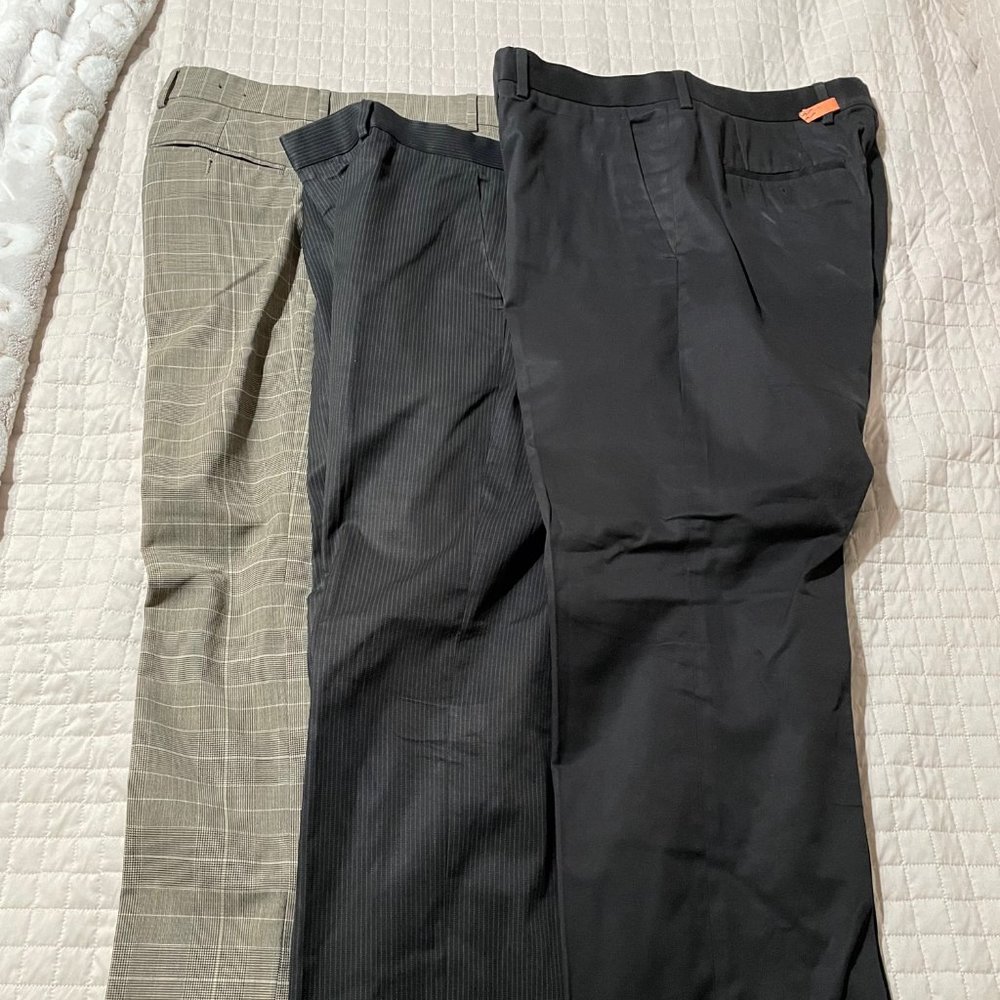 3 pairs Mens Express Producer slacks 34/30